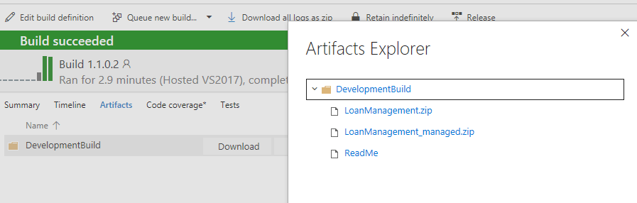 Artifacts Explorer