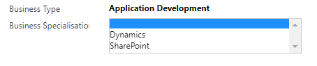 Dynamics & SharePOint showing for Application Development